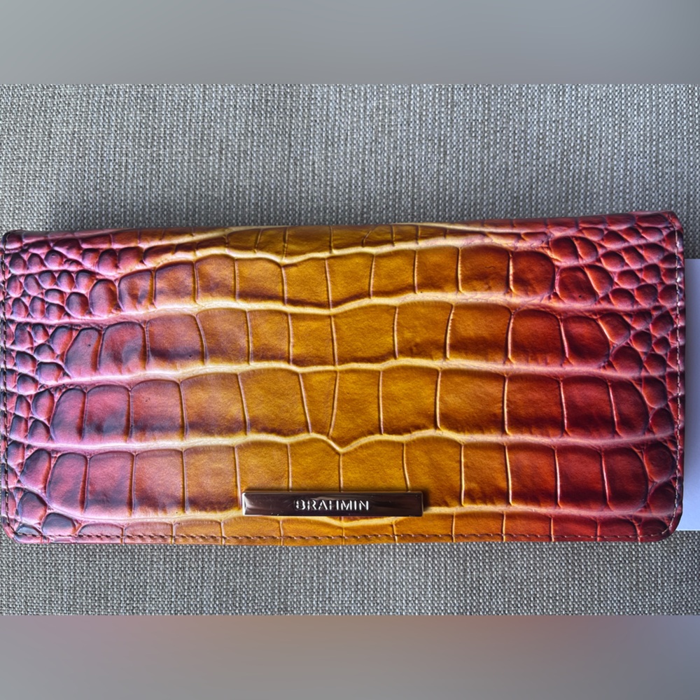 NWT Brahmin ADY in SUNRISE MILLENIA Wallet